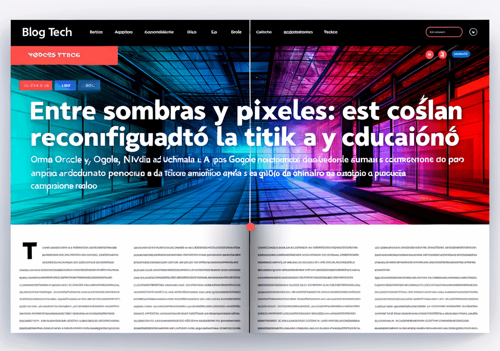 Entre sombras y píxeles: cómo Oracle, Nvidia y Google están reconfigurando la IA para TikTok, animación y educación
