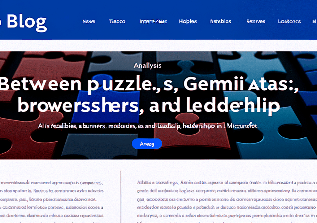 Entre acertijos, Gemini y Atlas: la IA redefine talento, navegadores y liderazgo en tecnología