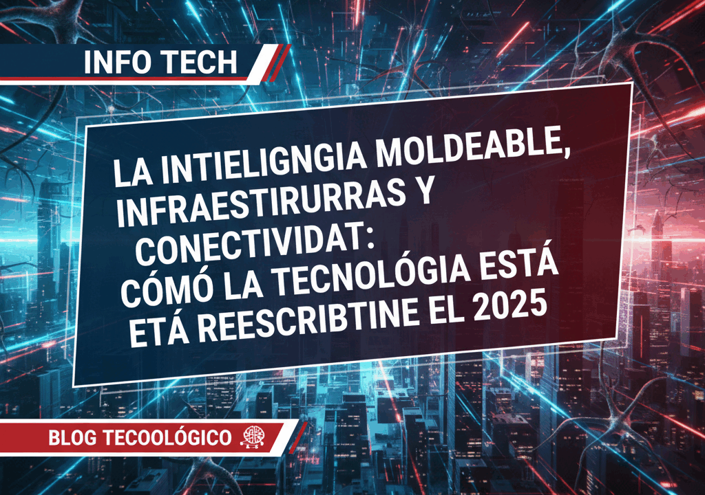 La inteligencia moldeable, infraestructuras y conectividad: cómo la tecnología está reescribiendo el 2025