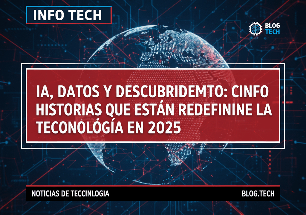 IA, datos y descubrimiento: cinco historias que están redefiniendo la tecnología en 2025