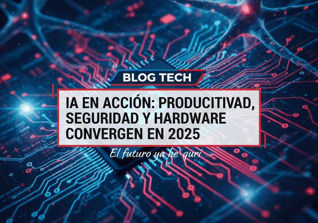 IA en acción: productividad, seguridad y hardware convergen en 2025