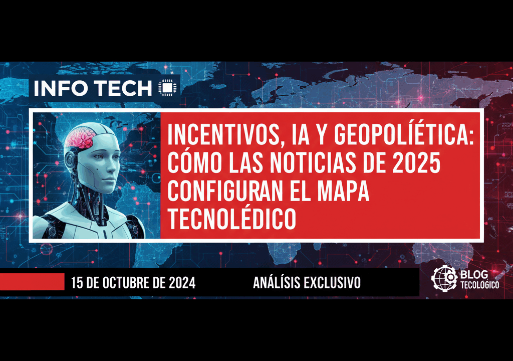 Incentivos, IA y geopolítica: cómo las noticias de 2025 configuran el mapa tecnológico