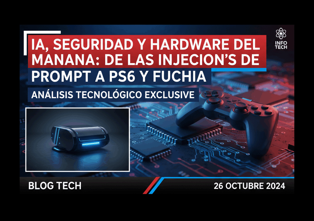 IA, seguridad y hardware del mañana: de las inyecciones de prompt a PS6 y Fuchsia