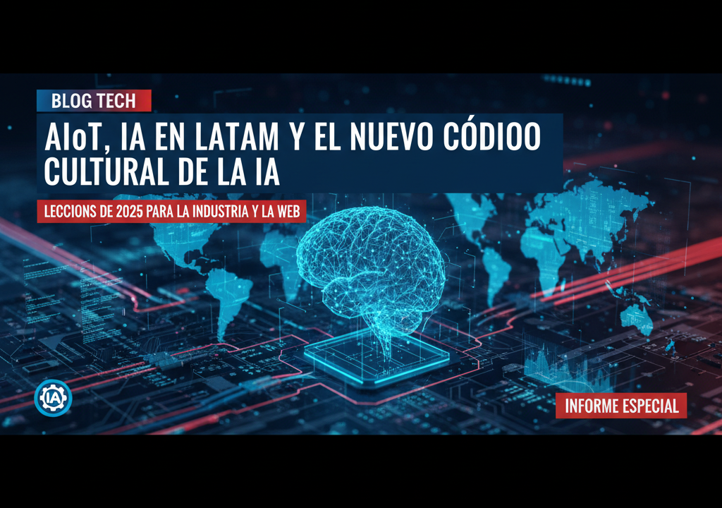 AIoT, IA en LATAM y el nuevo código cultural de la IA: lecciones de 2025 para la industria y la web