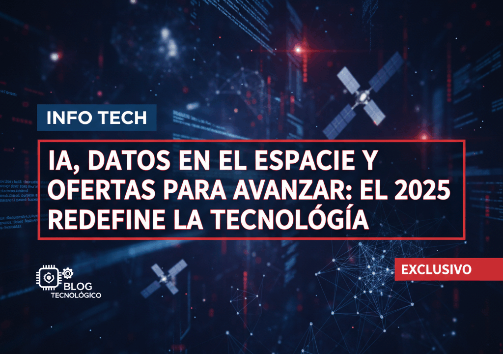 IA, datos en el espacio y ofertas para avanzar: el 2025 redefine la tecnología