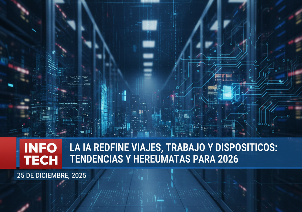 La IA redefine viajes, trabajo y dispositivos: tendencias y herramientas para 2026
