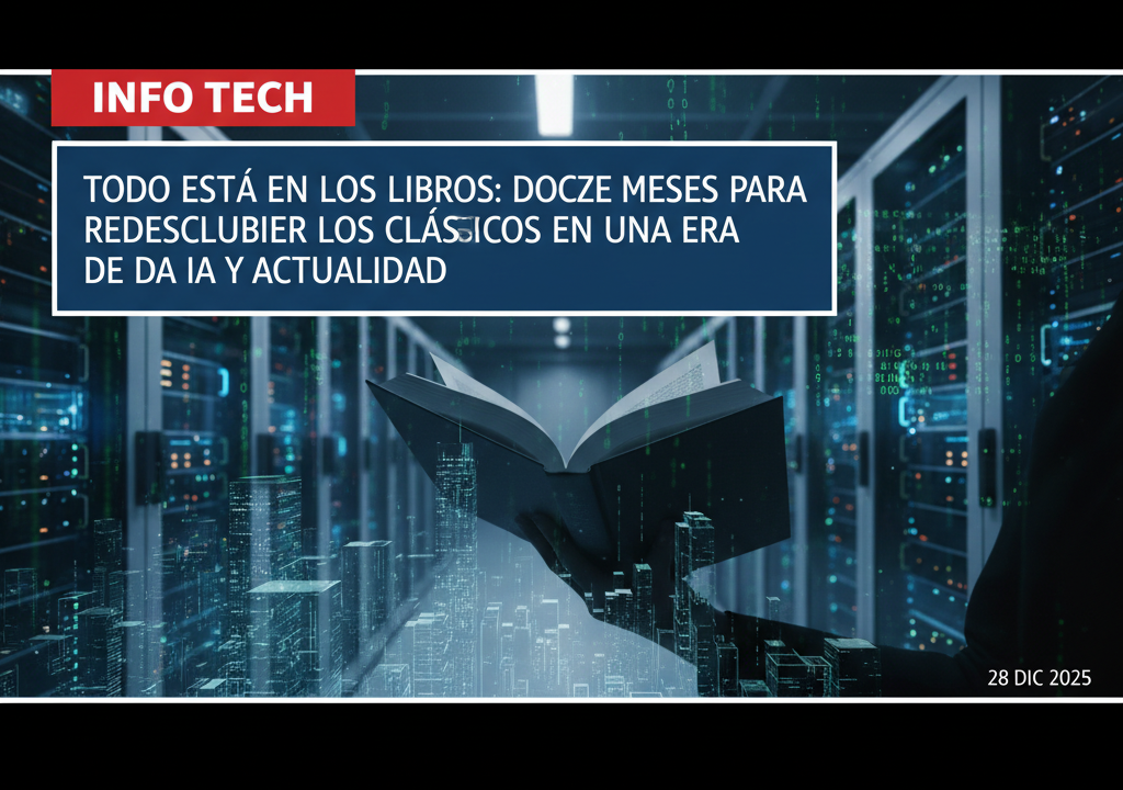 Todo está en los libros: doce meses para redescubrir los clásicos en una era de IA y actualidad