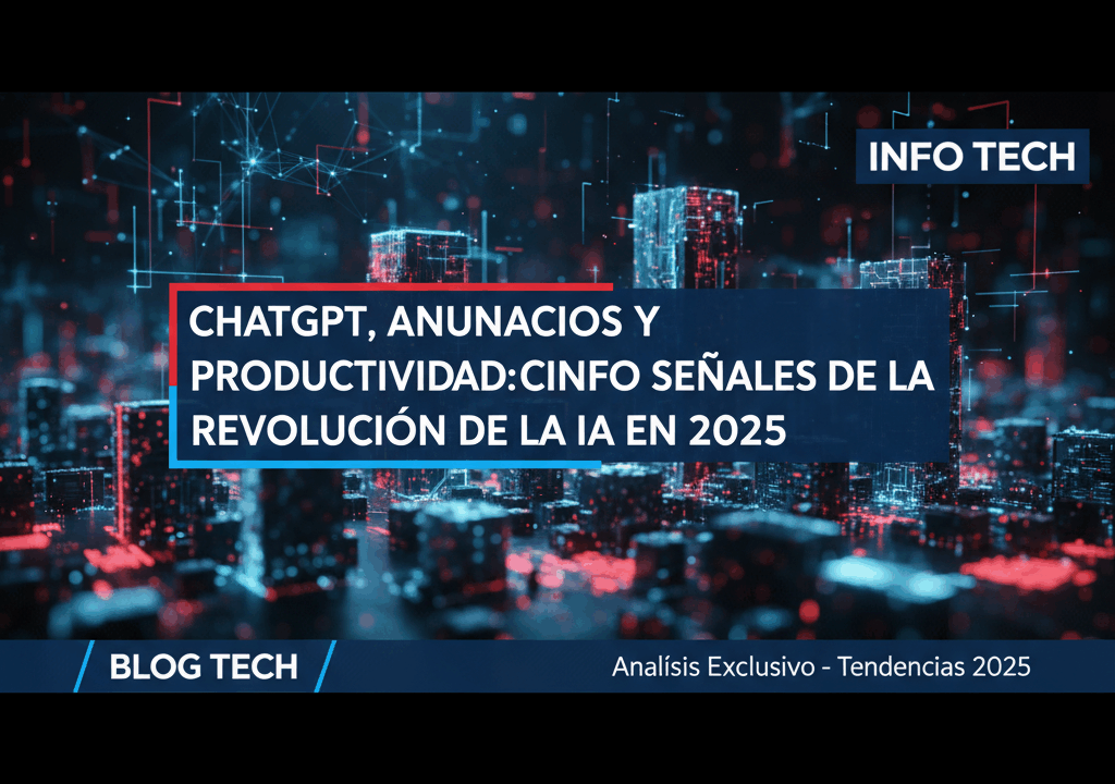 ChatGPT, anuncios y productividad: cinco señales de la revolución de la IA en 2025