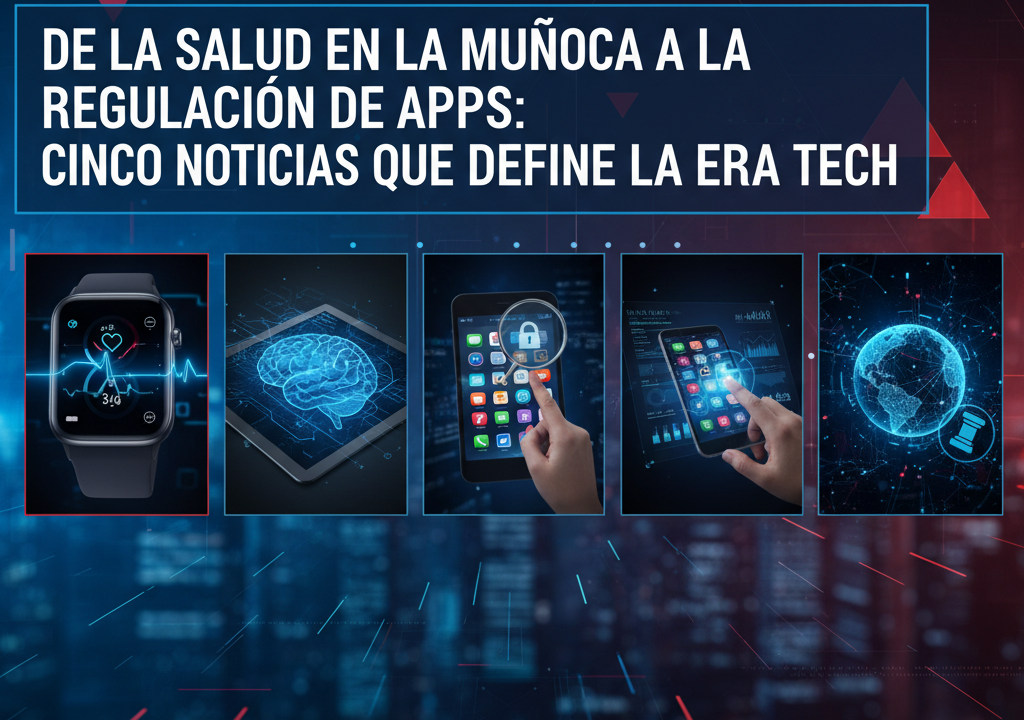 De la salud en la muñeca a la regulación de apps: cinco noticias que definen la era tech