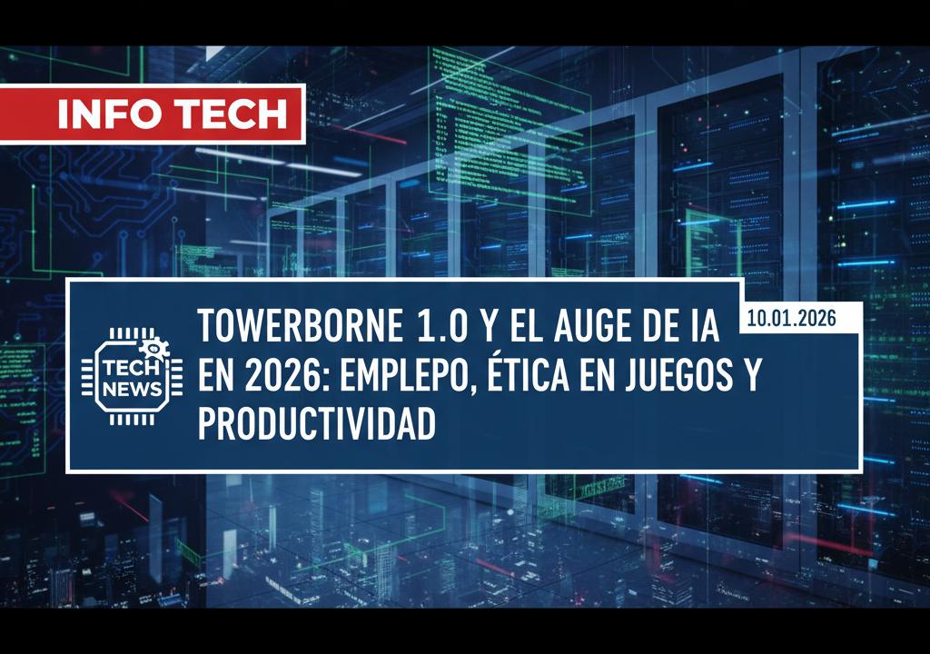 Towerborne 1.0 y el auge de la IA en 2026: empleo, ética en juegos y productividad