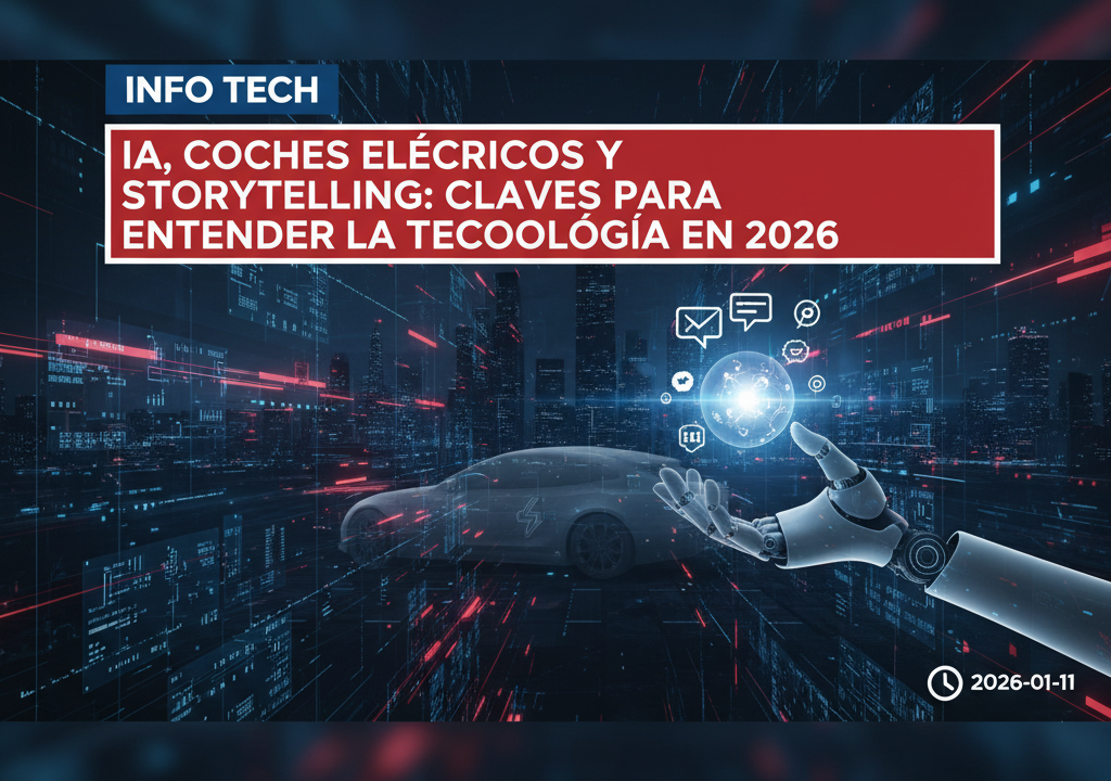 IA, coches eléctricos y storytelling: claves para entender la tecnología en 2026