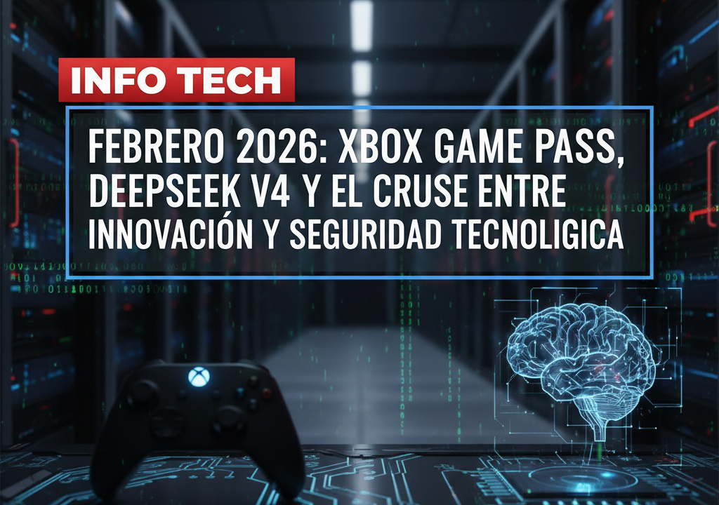 Febrero 2026: Xbox Game Pass, DeepSeek V4 y el cruce entre innovación y seguridad tecnológica