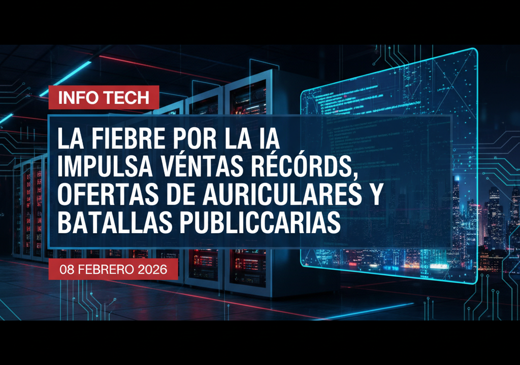 La fiebre por la IA impulsa ventas récords, ofertas de auriculares y batallas publicitarias