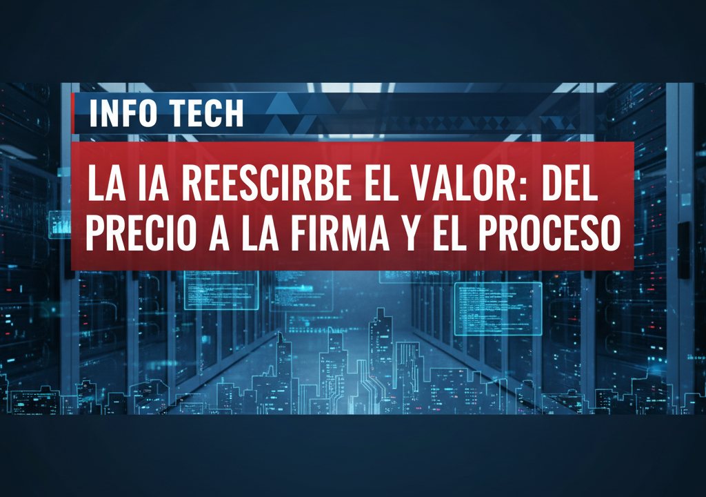 La IA reescribe el valor: del precio a la firma y el proceso