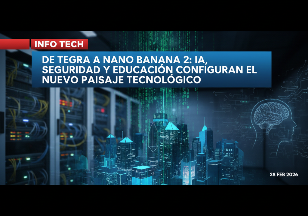 De Tegra a Nano Banana 2: IA, seguridad y educación configuran el nuevo paisaje tecnológico