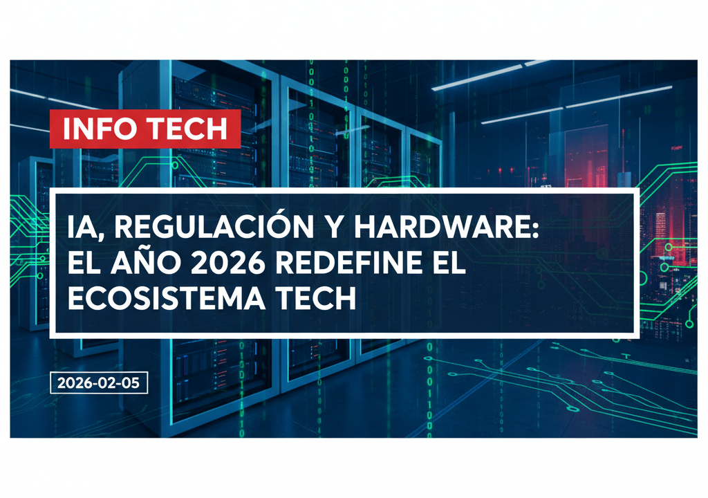 IA, regulación y hardware: el año 2026 redefine el ecosistema tech