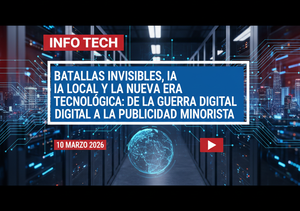 Batallas invisibles, IA local y la nueva era tecnológica: de la guerra digital a la publicidad minorista