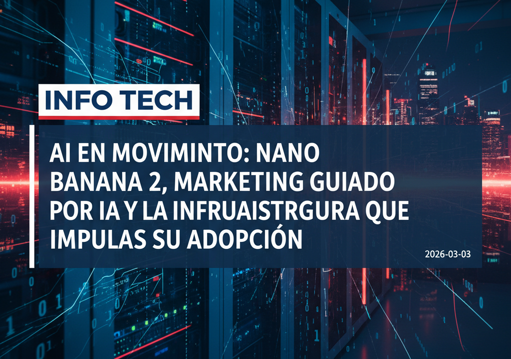 AI en movimiento: Nano Banana 2, marketing guiado por IA y la infraestructura que impulsa su adopción