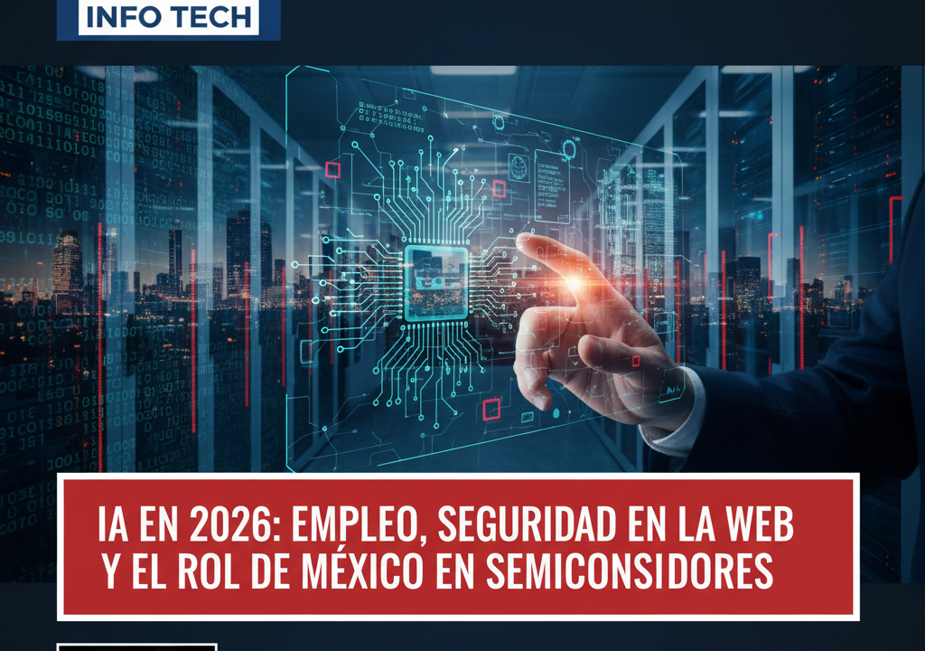 IA en 2026: empleo, seguridad en la web y el rol de México en semiconductores