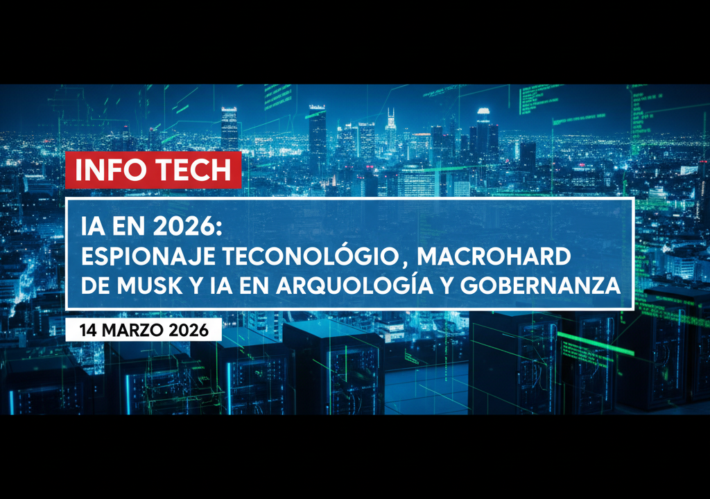 IA en 2026: espionaje tecnológico, Macrohard de Musk y IA en arqueología y gobernanza