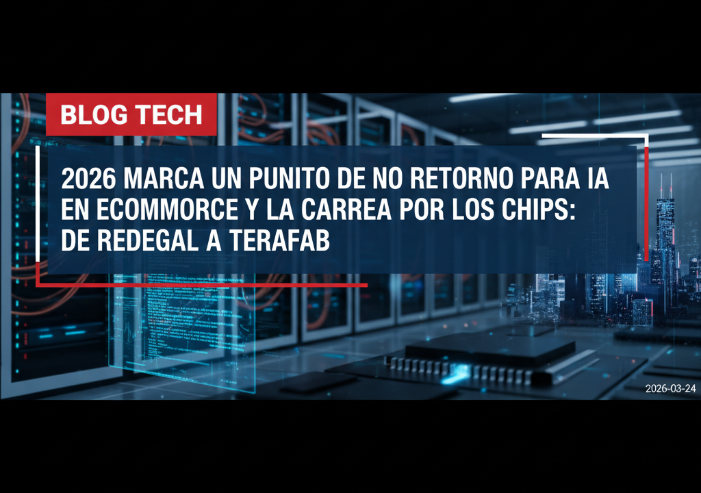 2026 marca un punto de no retorno para IA en eCommerce y la carrera por los chips: de Redegal a Terafab