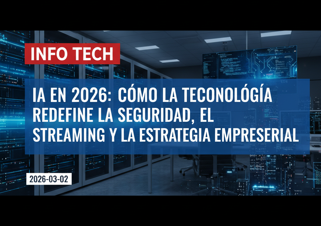 IA en 2026: cómo la tecnología redefine la seguridad, el streaming y la estrategia empresarial