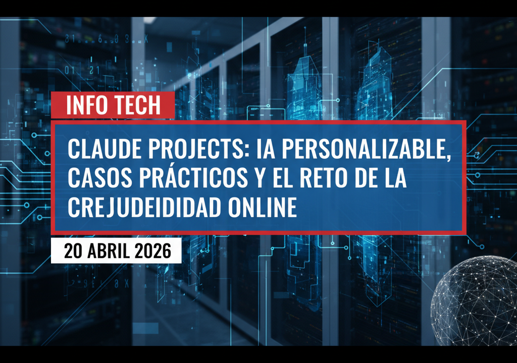 Claude Projects: IA personalizable, casos prácticos y el reto de la credibilidad online