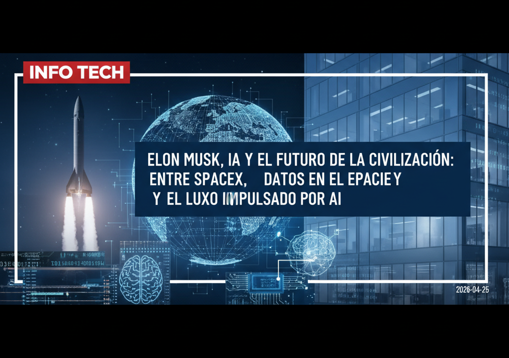 Elon Musk, IA y el futuro de la civilización: entre SpaceX, datos en el espacio y el lujo impulsado por IA