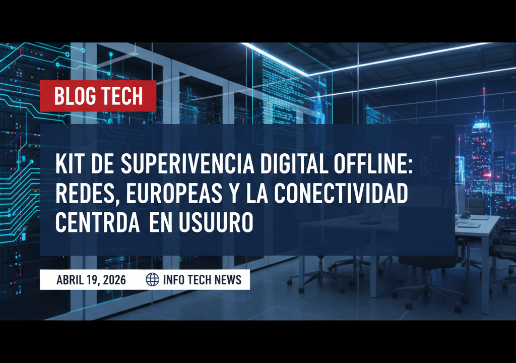 Kit de supervivencia digital offline: refugiOS, redes europeas y la conectividad centrada en el usuario