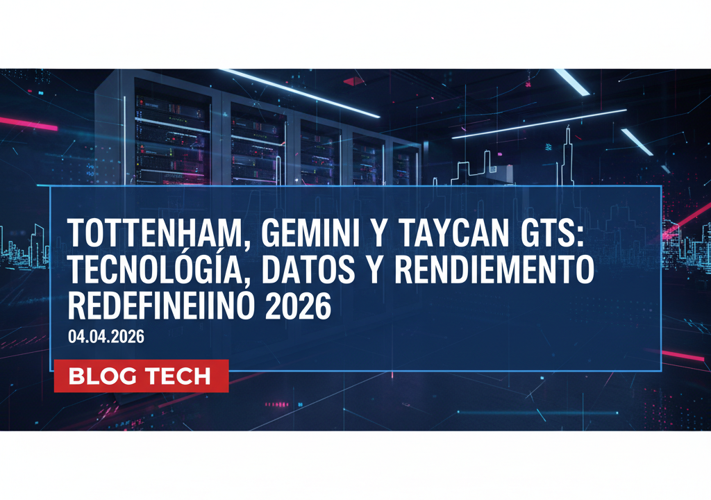 Tottenham, Gemini y Taycan GTS: tecnología, datos y rendimiento redefiniendo 2026