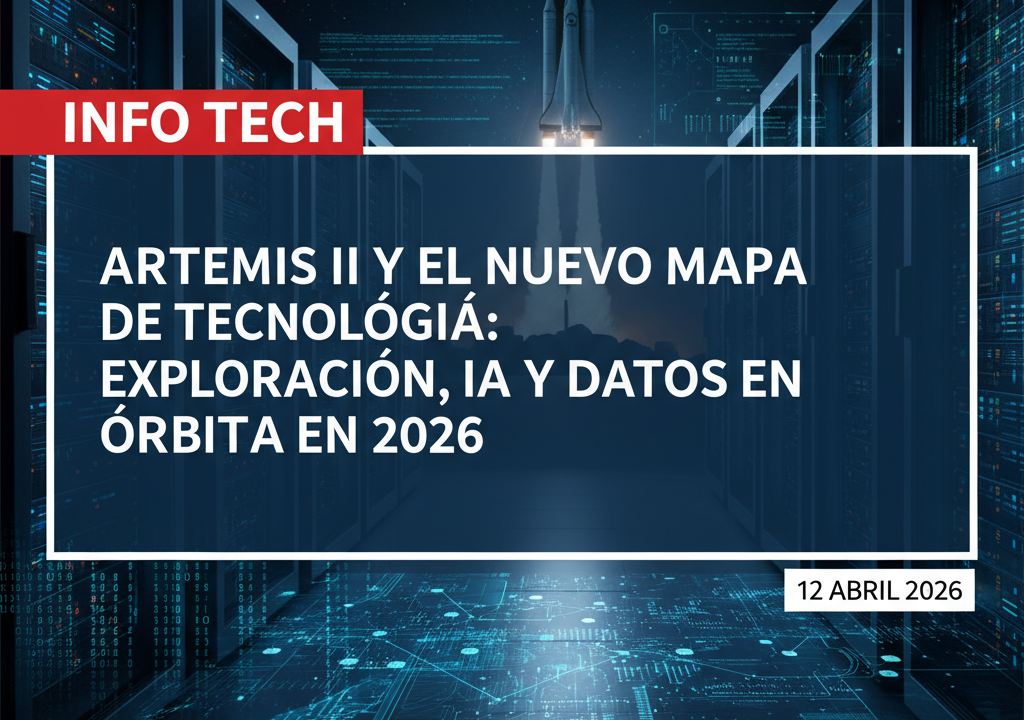 Artemis II y el nuevo mapa de la tecnología: exploración, IA y datos en órbita en 2026