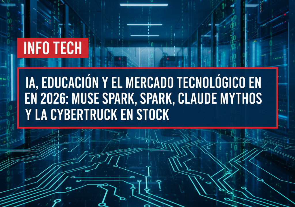 IA, educación y el mercado tecnológico en 2026: Muse Spark, Claude Mythos y la Cybertruck en stock