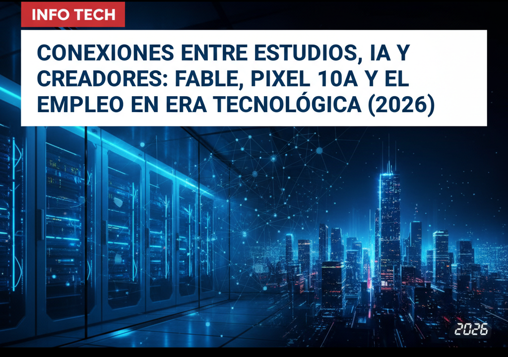 Conexiones entre estudios, IA y creadores: Fable, Pixel 10a y el empleo en la era tecnológica (2026)