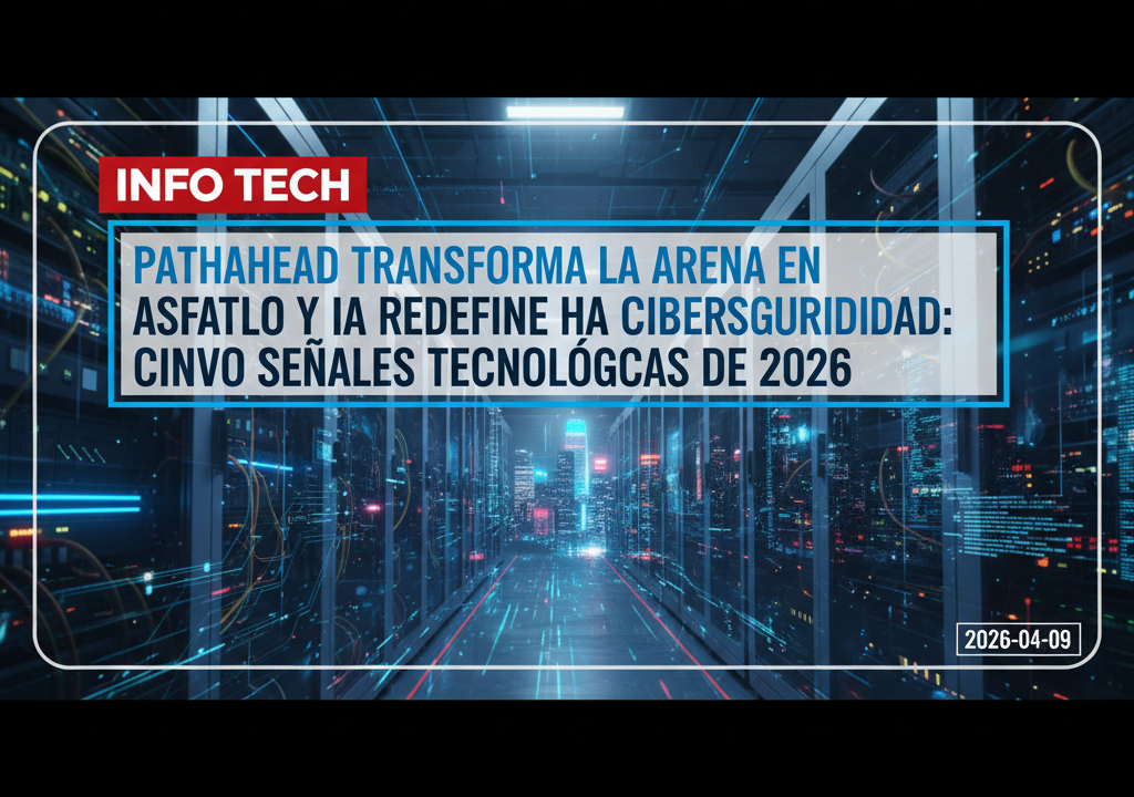 PathAhead transforma la arena en asfalto y IA redefine la ciberseguridad: cinco señales tecnológicas de 2026