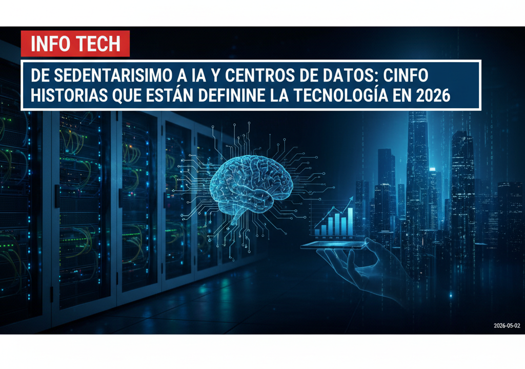De sedentarismo a IA y centros de datos: cinco historias que están definiendo la tecnología en 2026