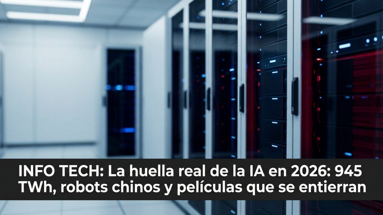 La huella real de la IA en 2026: 945 TWh, robots chinos y películas que se entierran