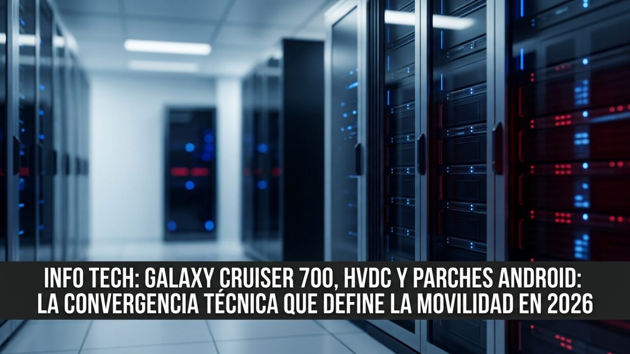 Galaxy Cruiser 700, HVDC y Parches Android: La Convergencia Técnica que Define la Movilidad en 2026
