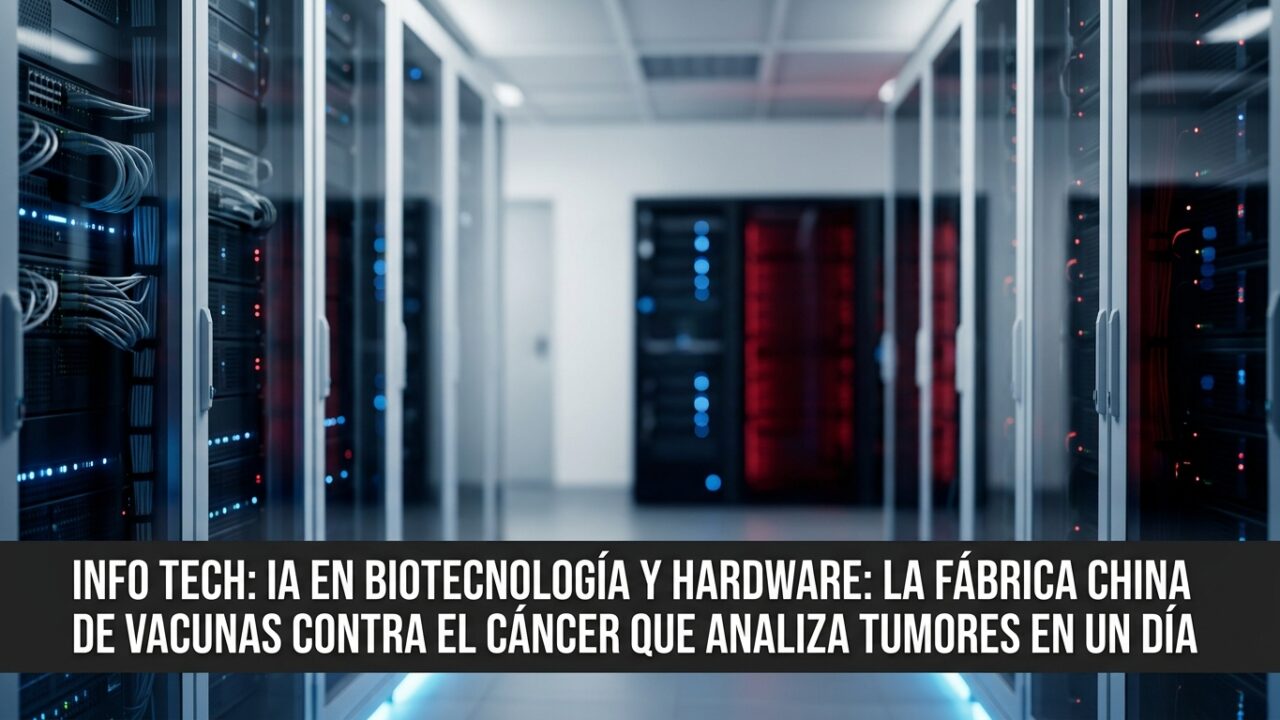 IA en Biotecnología y Hardware: La Fábrica China de Vacunas contra el Cáncer que Analiza Tumores en un Día