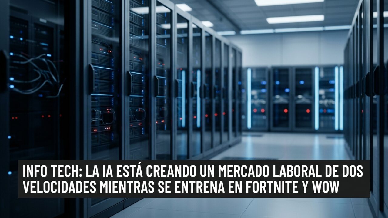 La IA está creando un mercado laboral de dos velocidades mientras se entrena en Fortnite y WoW