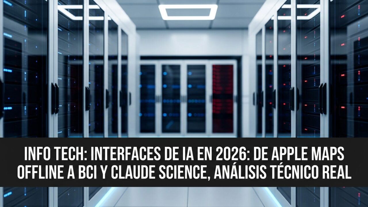 Interfaces de IA en 2026: De Apple Maps offline a BCI y Claude Science, análisis técnico real